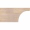 Ekena Millwork Huntington Smooth Rafter Tail, Douglas Fir, 5 1/2"W x 12"H x 24"L RFT06X12X24HUN00SDF - alternate 4